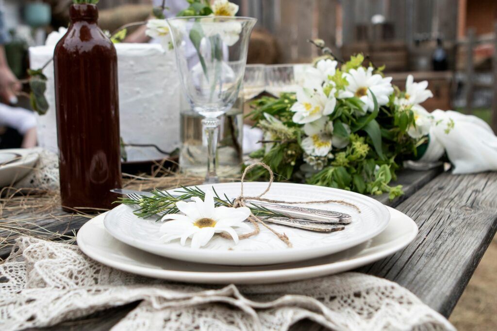 Hochzeitsdekoverleih in Stuttgart: Das müsst ihr wissen! 12 Tischdekoration für Hochzeit - Hochzetsdekoverleih in Stuttgart